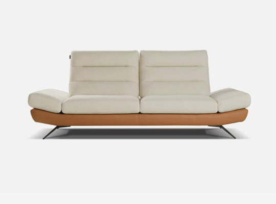 Canapé tissu 2 places Nicoletti Groove design italien