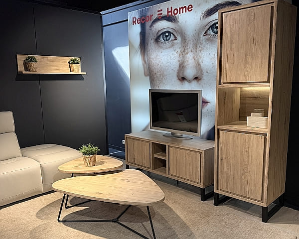 Ensemble de meubles de salon par le fabricant Meubar, collection Natural