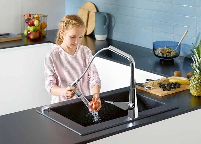 robinet de cuisine hansgrohe