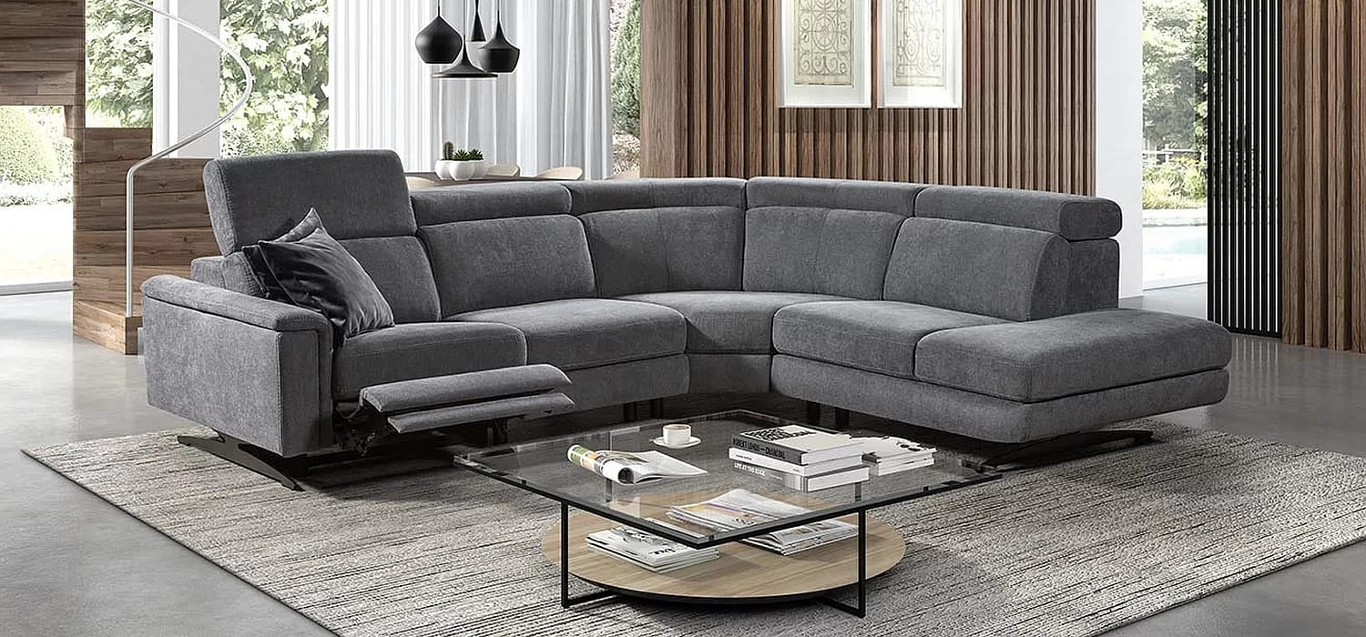 Salon Confort luxe tissu
