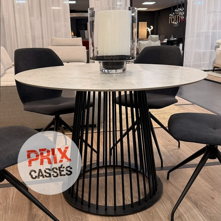 Déstockage table ronde artimar